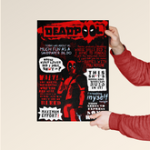 Deadpool – Maximum Effort Quote Poster